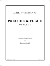 Prelude & Fugue Guitar and Fretted sheet music cover